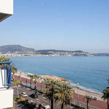 شقة Sea View - 2 Bdr Promenade Des نيس